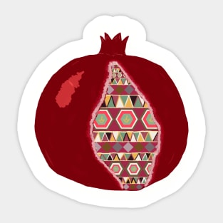 Pomegrante Sticker